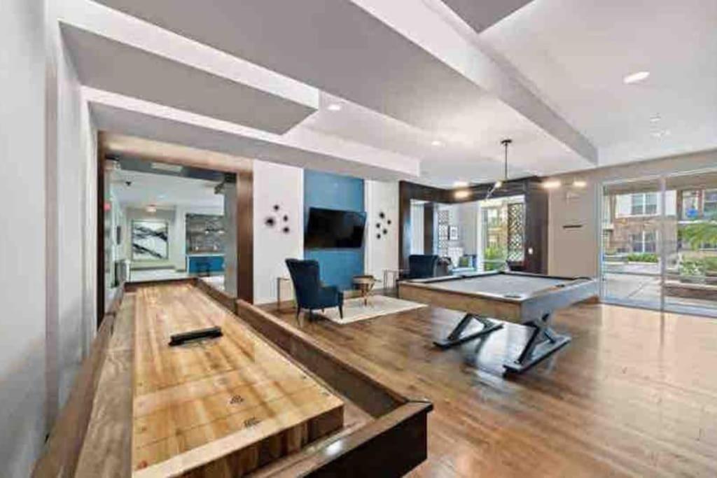 Fancy Apt Downtown. Pool. Gym. Lounge. Pet Ok 休斯敦 外观 照片