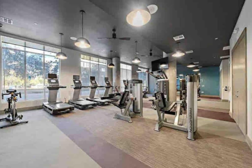 Fancy Apt Downtown. Pool. Gym. Lounge. Pet Ok 休斯敦 外观 照片